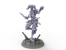 Charger l&#39;image dans la galerie, Creatures - Deranged Jester, Time Abyss, for Wargames, Pathfinder, Dungeons &amp; Dragons and other TTRPG.
