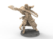 Load image into Gallery viewer, Humans - Renna The Reaper, Dark Elf Pirate, Sea Elf Sailor for Wargames, Pathfinder, Dungeons &amp; Dragons and other TTRPG.
