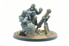 Load image into Gallery viewer, Grimguard decimators, mechanized infantry, post apocalyptic empire, usable for tabletop wargame.
