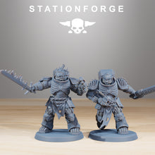 Charger l&#39;image dans la galerie, Socratis - Doom Reapers, mechanized infantry, post apocalyptic empire, usable for tabletop wargame.
