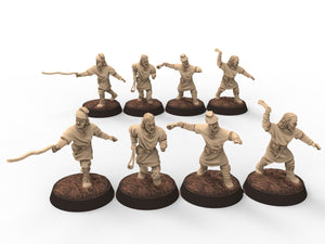 Medieval - Ceorls, 11th century, Ceorl Slingers, 28mm Historical Wargame, Saga... Medbury miniatures