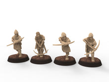 Load image into Gallery viewer, Medieval - Armoured Archers, 11th century, Medieval soldiers, 28mm Historical Wargame, Saga... Medbury miniatures
