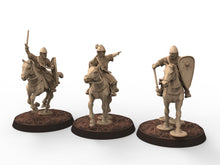 Load image into Gallery viewer, Medieval - Norman Knights staff, 11th century, Norman dynasty, Medieval soldiers, 28mm Historical Wargame, Saga... Medbury miniatures
