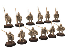 Charger l&#39;image dans la galerie, Vendel Era - Army bundle, Germanic Tribe Warband Warriors, 7 century, miniatures 28mm, for wargame Historical... Medbury miniature
