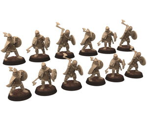 Vendel Era - Army bundle, Germanic Tribe Warband Warriors, 7 century, miniatures 28mm, for wargame Historical... Medbury miniature