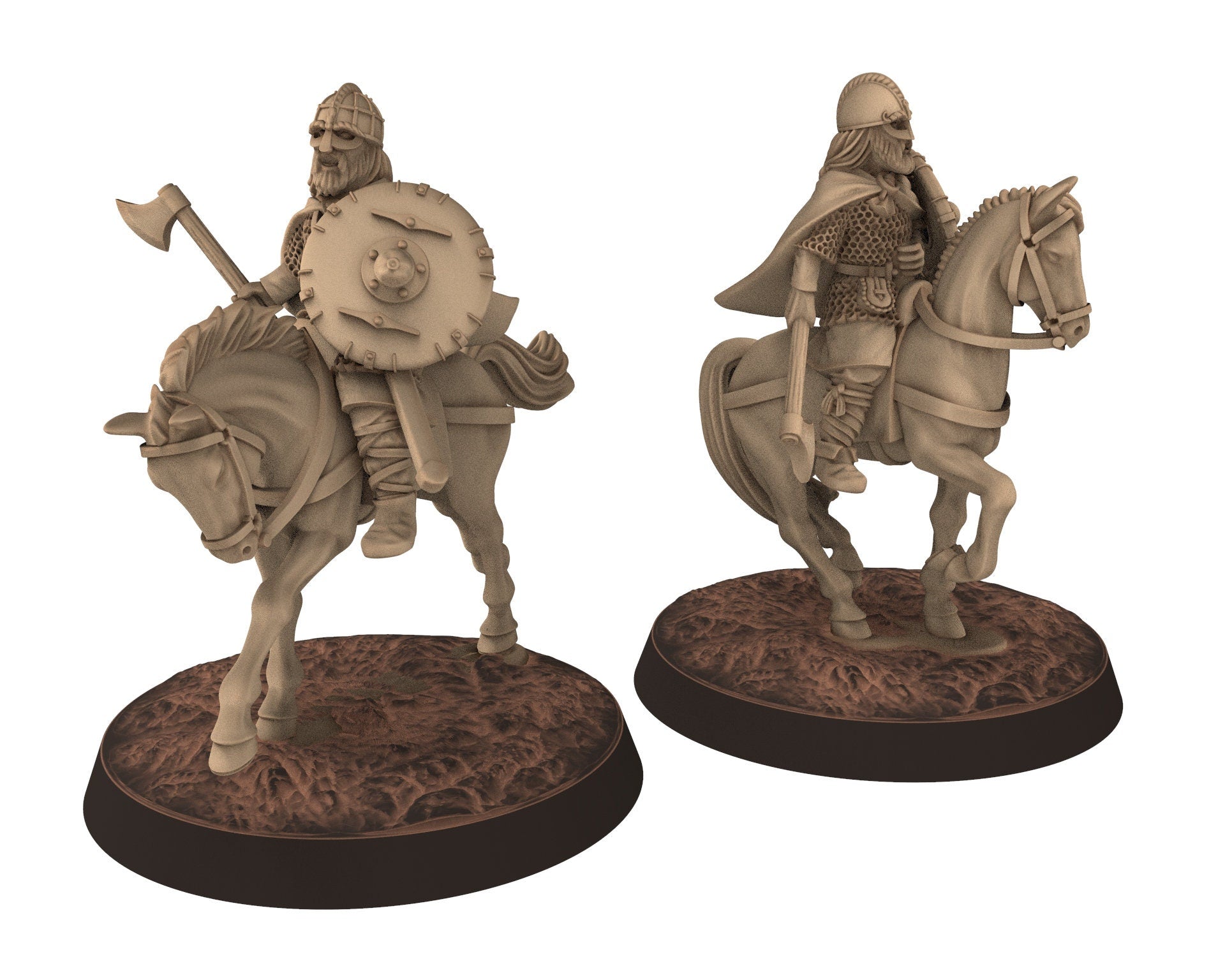 Vendel Era - Vandal Cavalry Army bundle, Germanic Tribe Warband, 7 century, miniatures 28mm for wargame Historical... Medbury miniature