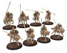 Load image into Gallery viewer, Vendel Era - Infantry bundle, Germanic Tribe Warband Warriors, 7 century, miniatures 28mm, for wargame Historical... Medbury miniature
