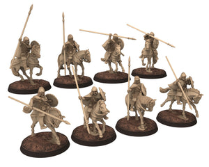 Vendel Era - Infantry bundle, Germanic Tribe Warband Warriors, 7 century, miniatures 28mm, for wargame Historical... Medbury miniature