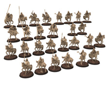 Load image into Gallery viewer, Vendel Era - Infantry bundle, Germanic Tribe Warband Warriors, 7 century, miniatures 28mm, for wargame Historical... Medbury miniature
