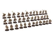 Charger l&#39;image dans la galerie, Vendel Era - Infantry bundle, Germanic Tribe Warband Warriors, 7 century, miniatures 28mm, for wargame Historical... Medbury miniature
