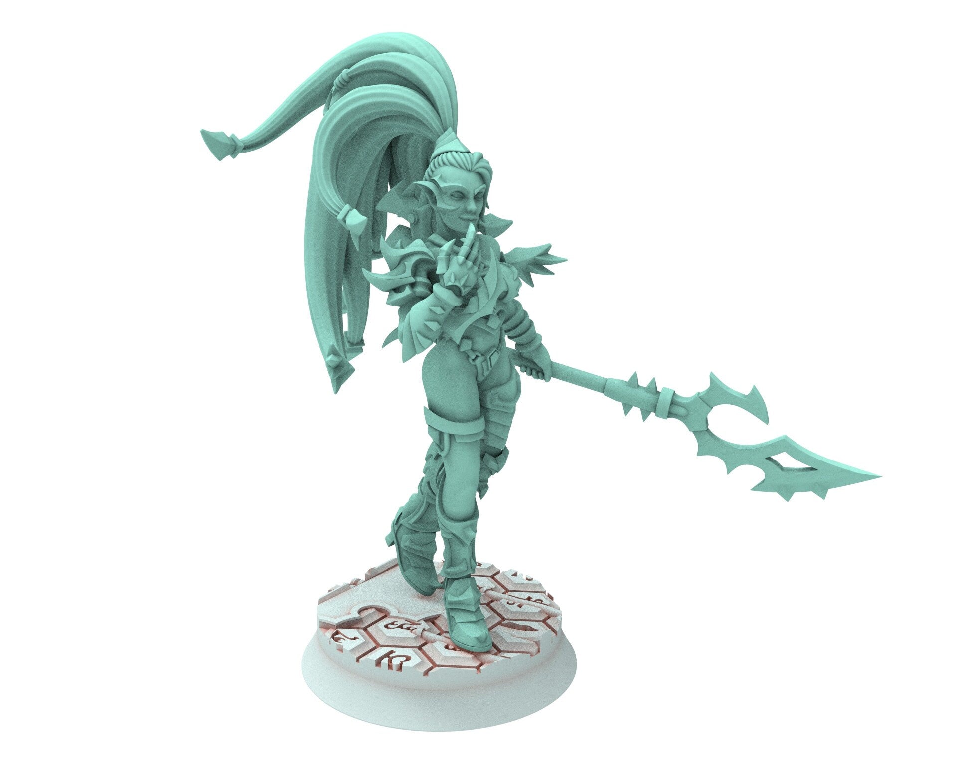 Dark city - Liliya The master gladiator Dark eldar drow