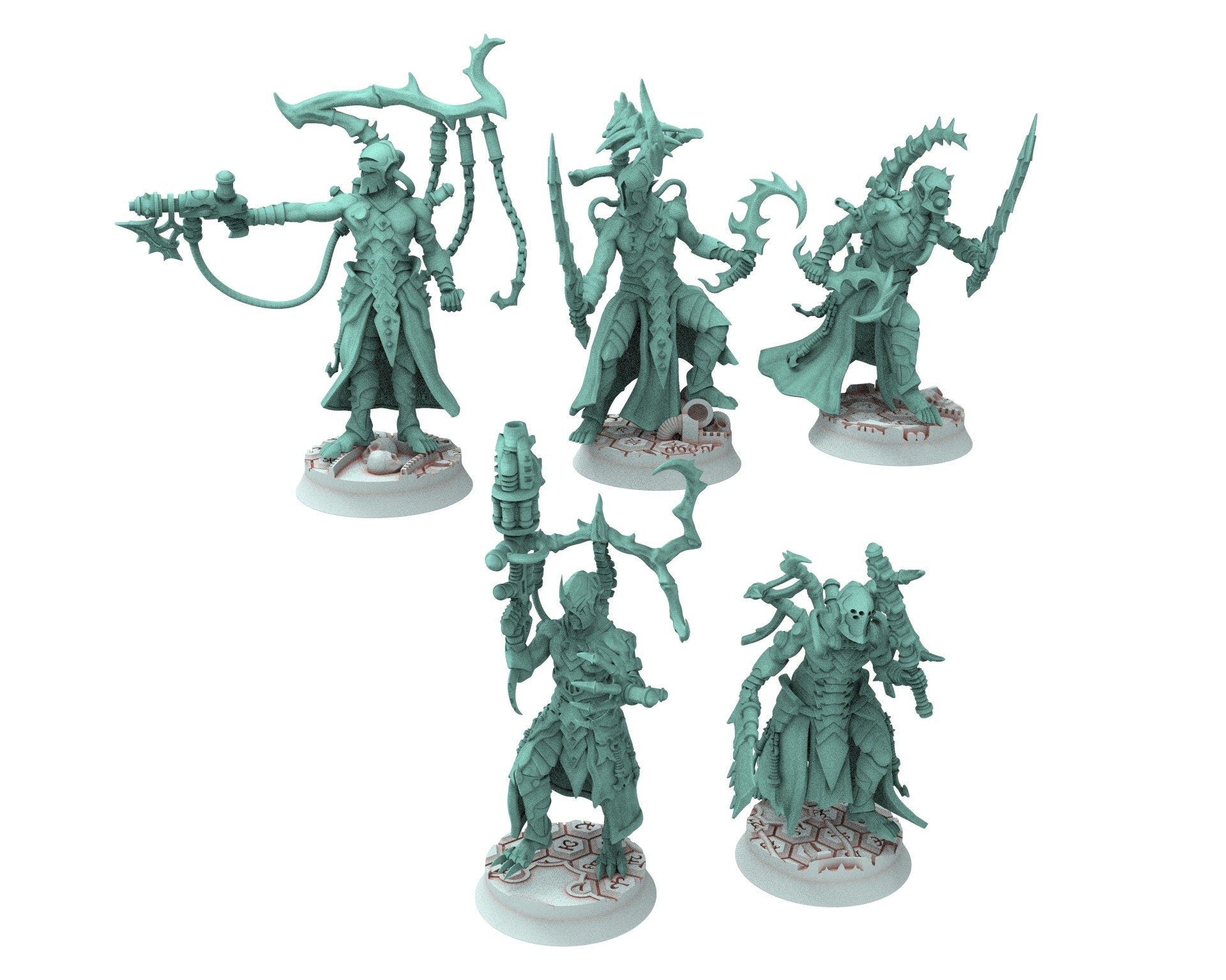 Dark City - The Obsessed, Tortured warriors polyvalent & sadistic soldiers Dark eldar drow