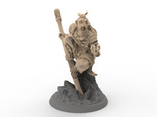 Load image into Gallery viewer, Humans - The Monkey King, for Wargames, Pathfinder, Dungeons &amp; Dragons and other TTRPG.
