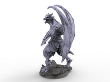 Charger l&#39;image dans la galerie, Creatures - Draconian Fighter, Time Abyss, for Wargames, Pathfinder, Dungeons &amp; Dragons and other TTRPG.
