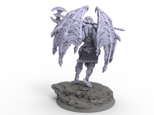 Creatures - Draconian Knight, Time Abyss, for Wargames, Pathfinder, Dungeons & Dragons and other TTRPG.