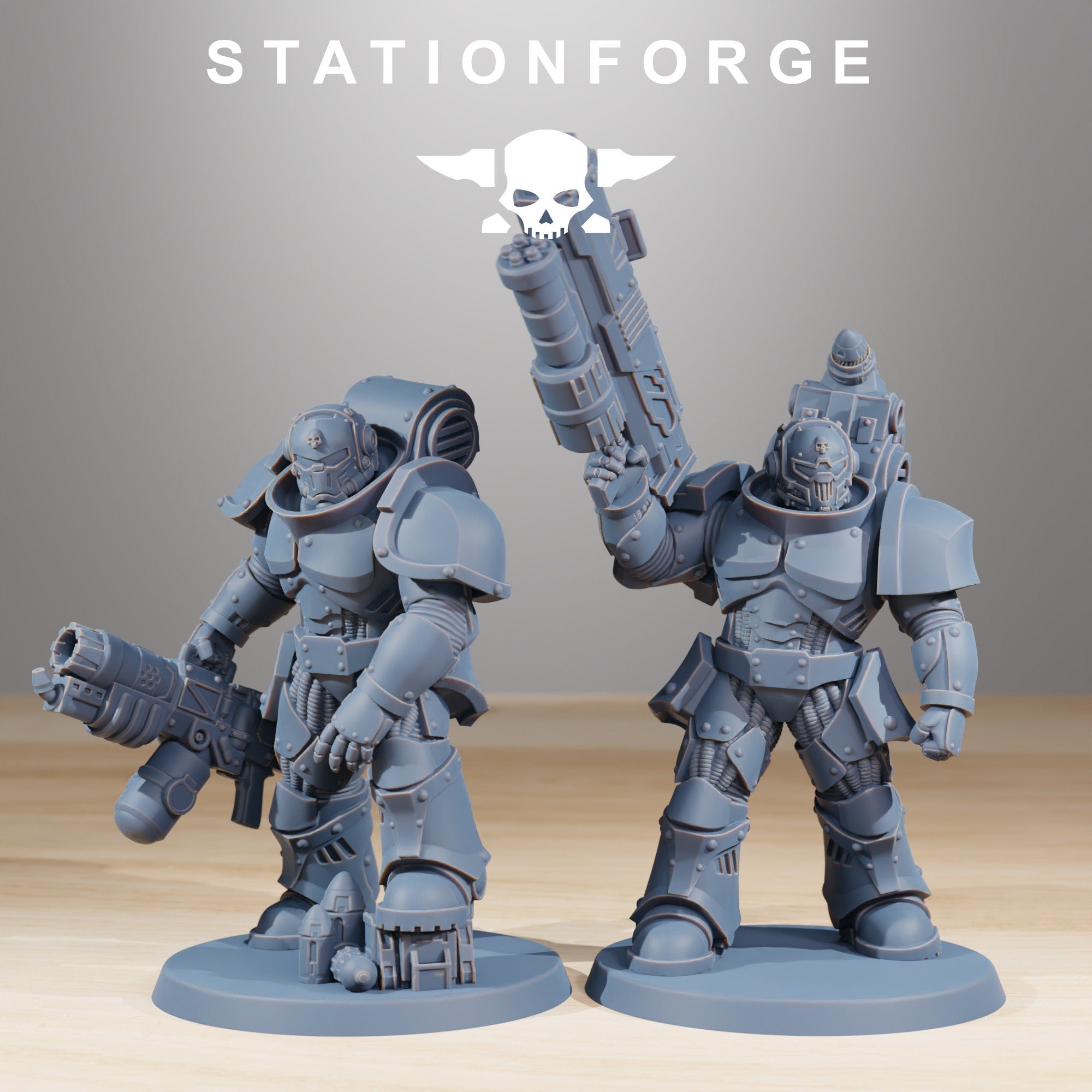 Socratis - Ravagers, mechanized infantry, post apocalyptic empire, usable for tabletop wargame.