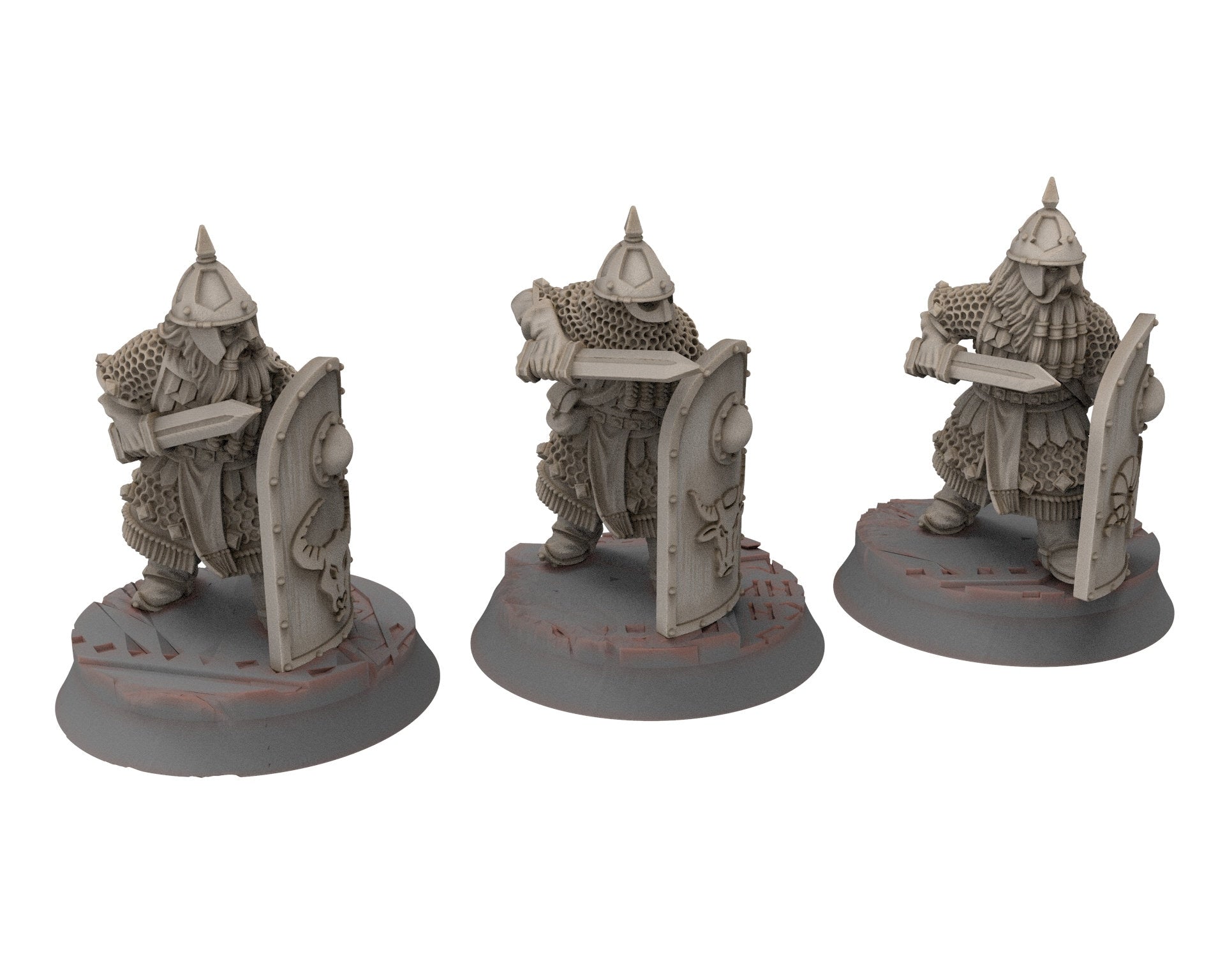 Dwarves - Gur-Adur Army Bundle, The Dwarfs of The Mountains, for Lotr, Medbury miniatures