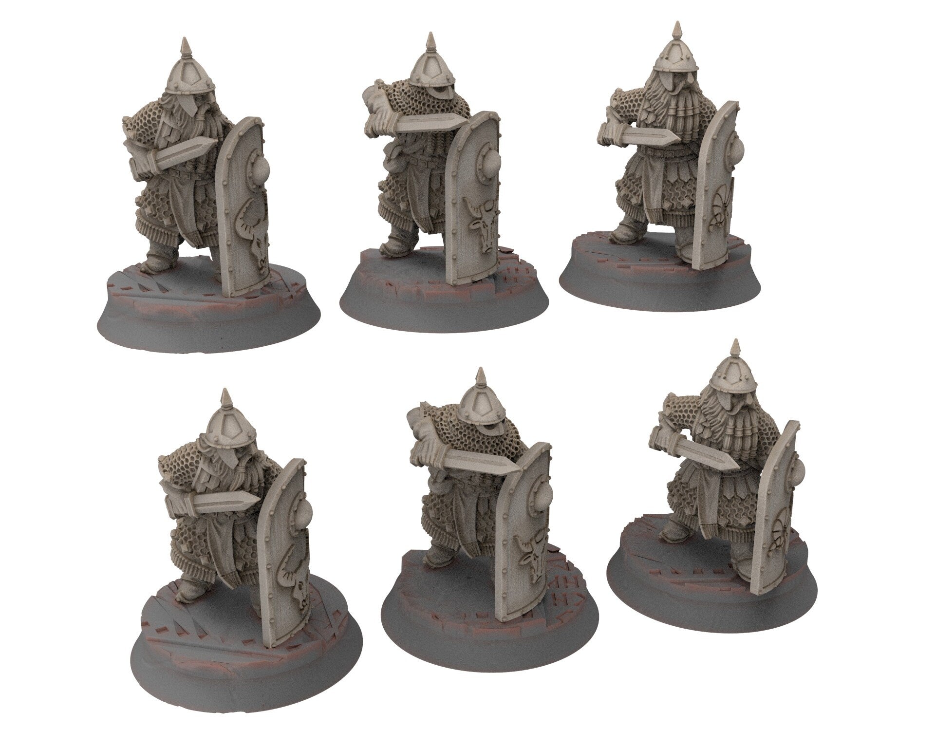 Dwarves - Gur-Adur Army Bundle, The Dwarfs of The Mountains, for Lotr, Medbury miniatures