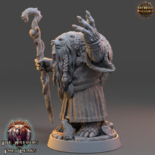 Charger l&#39;image dans la galerie, Bears warriors - Evener Smoke, The Wardens of Fury Peaks, daybreak miniatures, for Wargames, Pathfinder, Dungeons &amp; Dragons TTRPG
