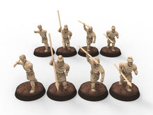 Load image into Gallery viewer, Medieval - Ceorls, 11th century, Swordmen, 28mm Historical Wargame, Saga... Medbury miniatures
