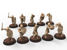 Load image into Gallery viewer, Medieval - Lord Robett Woode, 11th century, Medieval soldiers, 28mm Historical Wargame, Saga... Medbury miniatures
