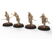 Load image into Gallery viewer, Medieval - Armoured Archers, 11th century, Medieval soldiers, 28mm Historical Wargame, Saga... Medbury miniatures
