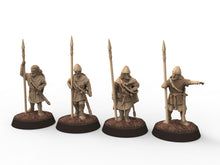 Charger l&#39;image dans la galerie, Medieval - Lords Retinue, 11th century, Medieval soldiers, 28mm Historical Wargame, Saga... Medbury miniatures

