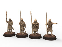 Load image into Gallery viewer, Medieval - Armoured Archers, 11th century, Medieval soldiers, 28mm Historical Wargame, Saga... Medbury miniatures
