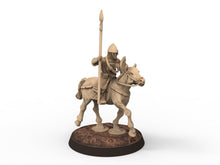 Load image into Gallery viewer, Medieval - Norman Knights staff, 11th century, Norman dynasty, Medieval soldiers, 28mm Historical Wargame, Saga... Medbury miniatures
