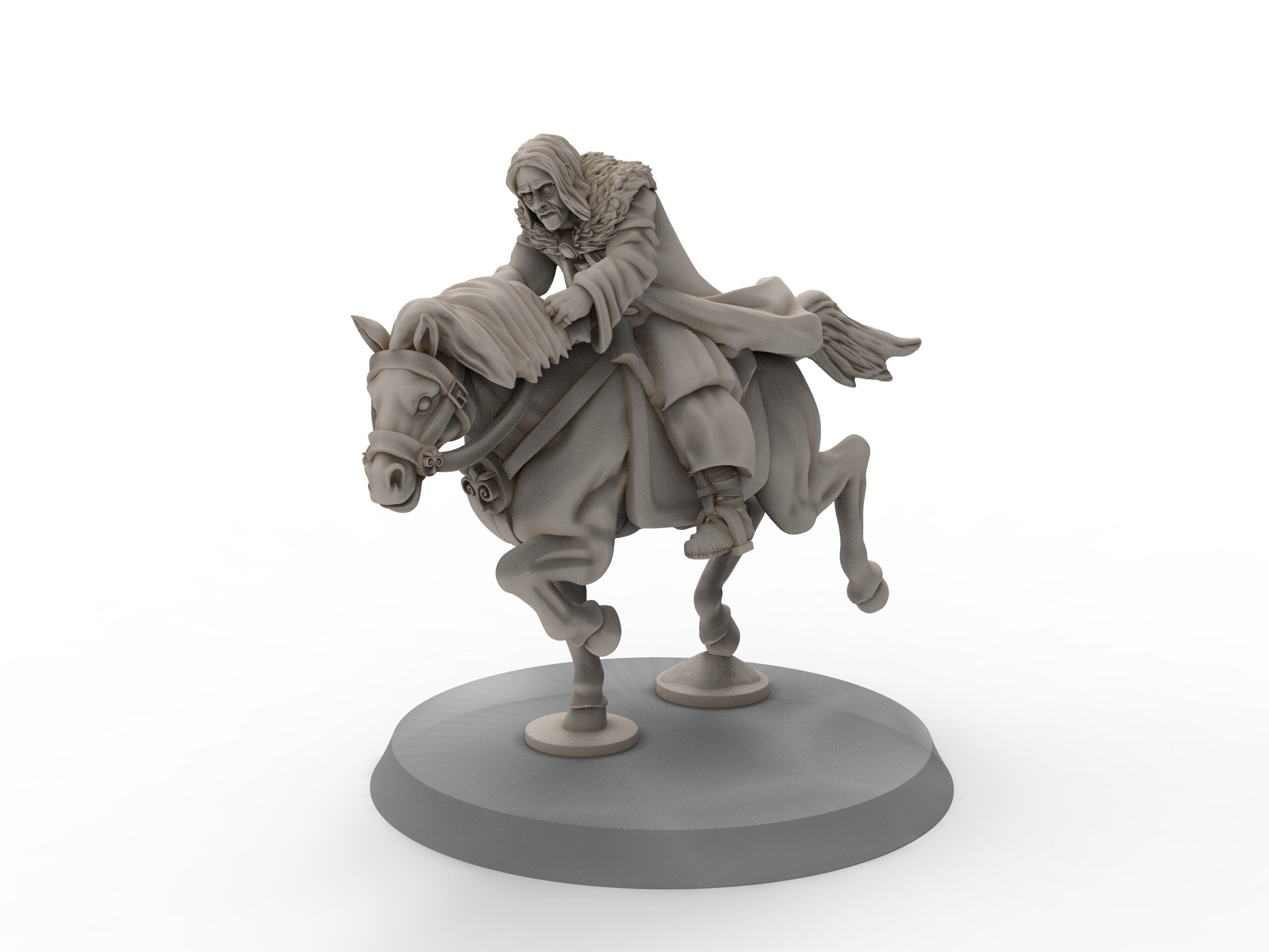 Rohan - King Adviser, Kingdom of Rohan, the Horse-lords, rider of the mark, minis for wargame D&D, Lotr...