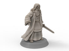 Load image into Gallery viewer, Rohan - King Thodén, Kingdom of Rohan, the Horse-lords, rider of the mark, minis for wargame D&amp;D, Lotr...
