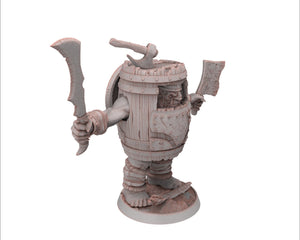 Ogre - Crong Badbarrel , Followers of the Moon Gulper, daybreak miniatures, for Wargames, Pathfinder, Dungeons & Dragons TTRPG
