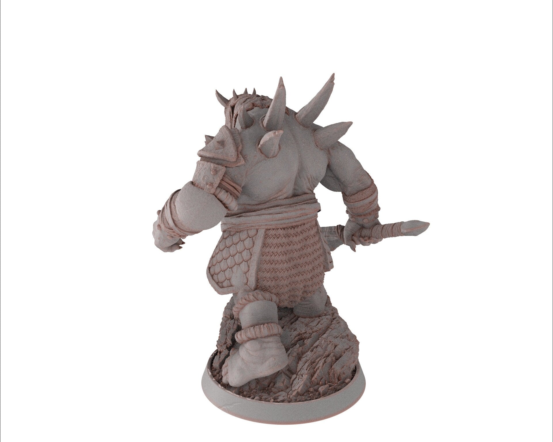 Ogre - Namaar Firefrency, Followers of the Moon Gulper, daybreak miniatures, for Wargames, Pathfinder, Dungeons & Dragons TTRPG