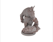 Load image into Gallery viewer, Ogre - The Stonecrack Brothers, Followers of the Moon Gulper, daybreak miniatures, for Wargames, Pathfinder, Dungeons &amp; Dragons TTRPG
