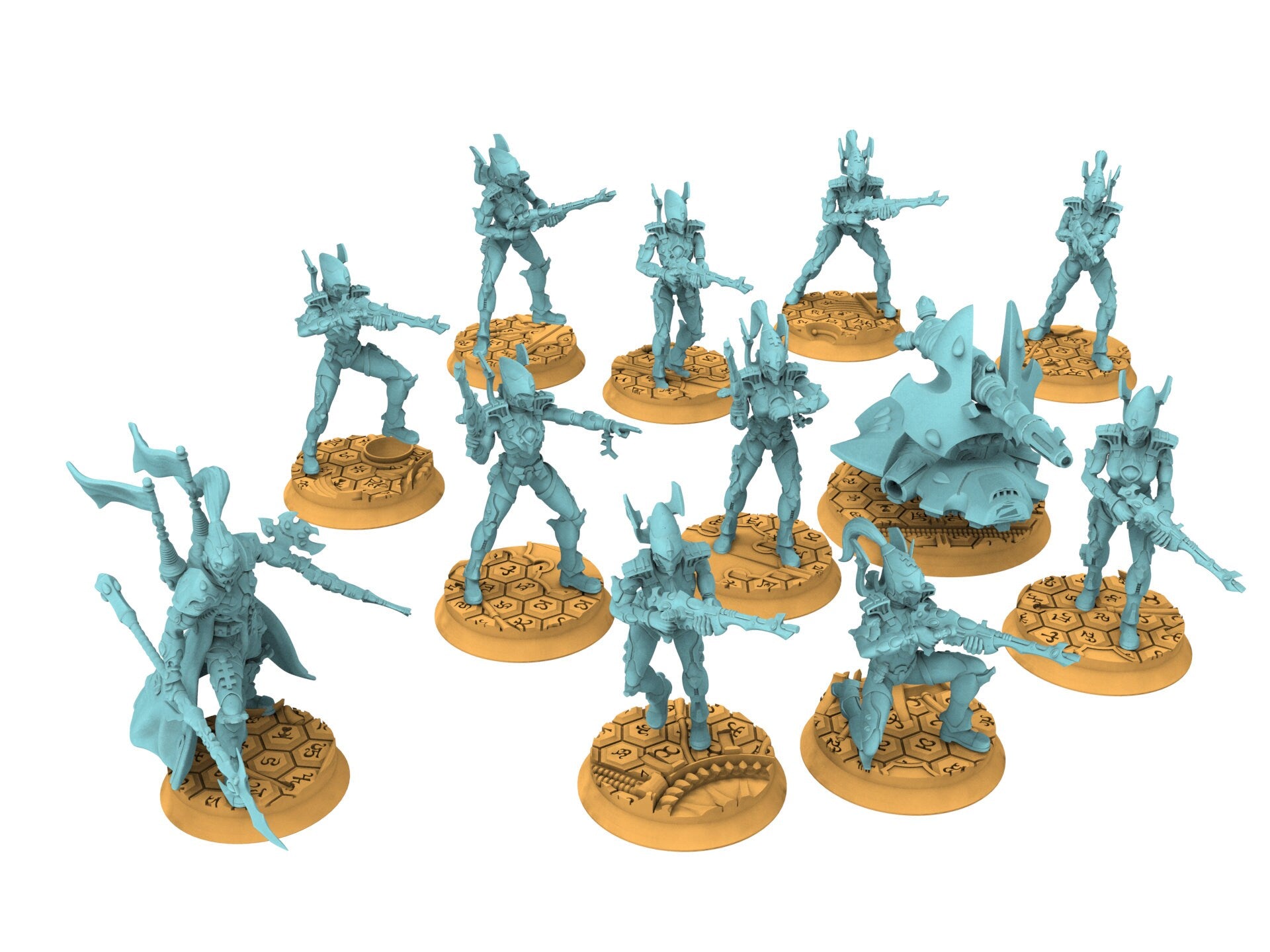 Space Elves - Sentinels & Mobile Gun