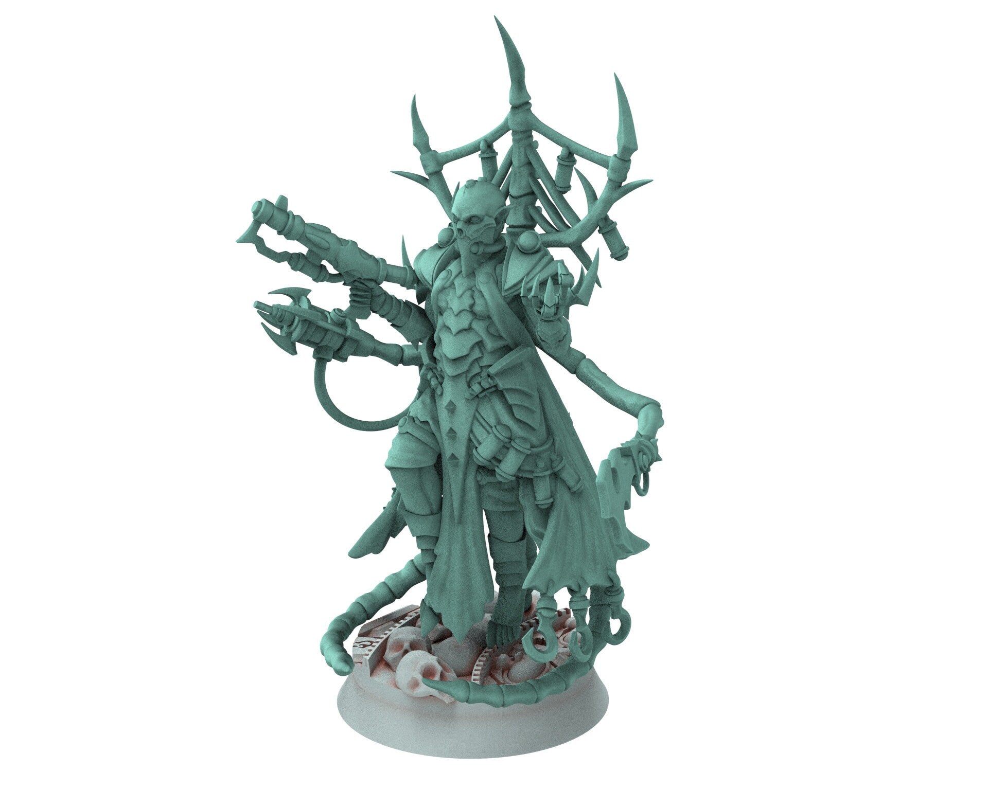 Dark City - Prime Painmaker Lord, Prime Leader of The Obsessed Tortured warriors, Sadistic soldiers Dark eldar drow