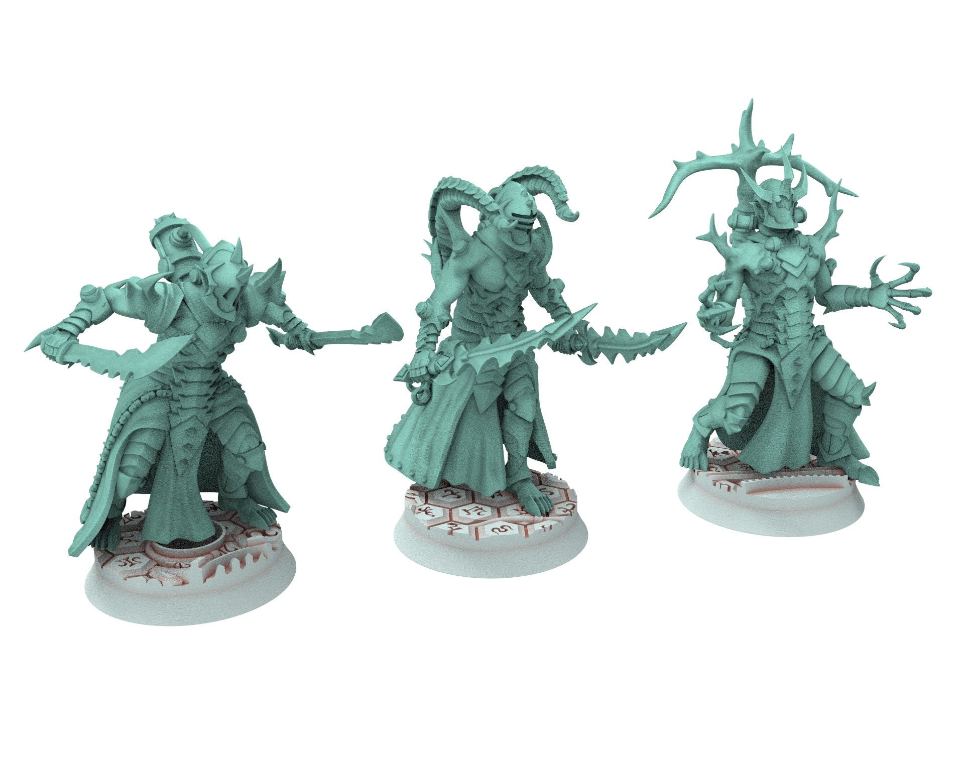 Dark City - The Obsessed, Tortured warriors polyvalent & sadistic soldiers Dark eldar drow