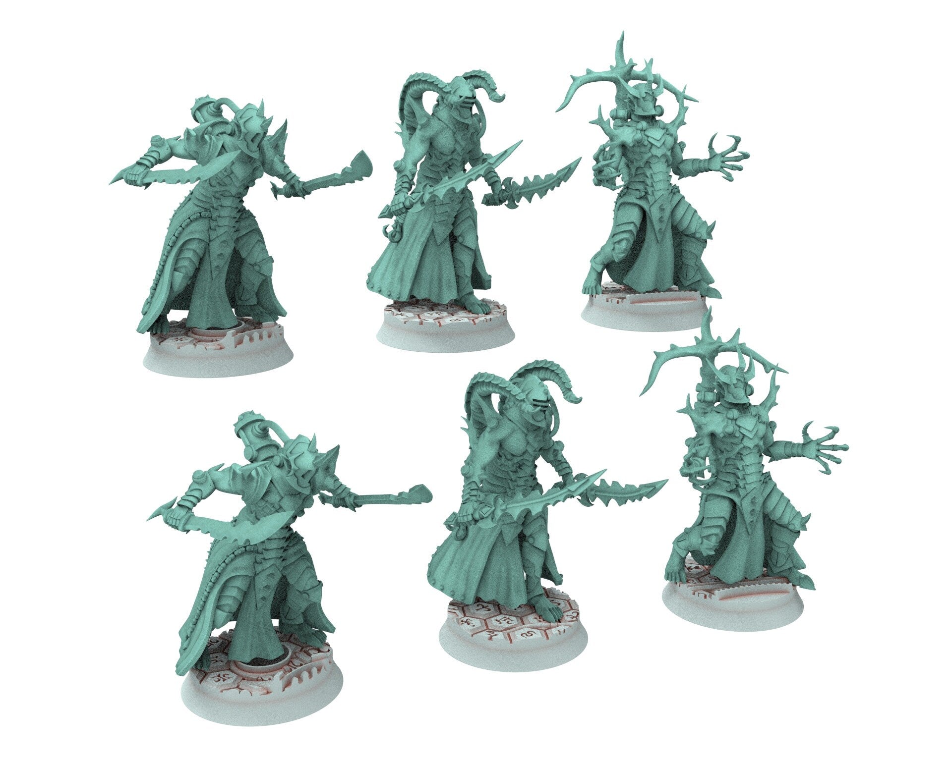 Dark City - The Obsessed, Tortured warriors Sadistic & Specialist soldiers Dark eldar drow