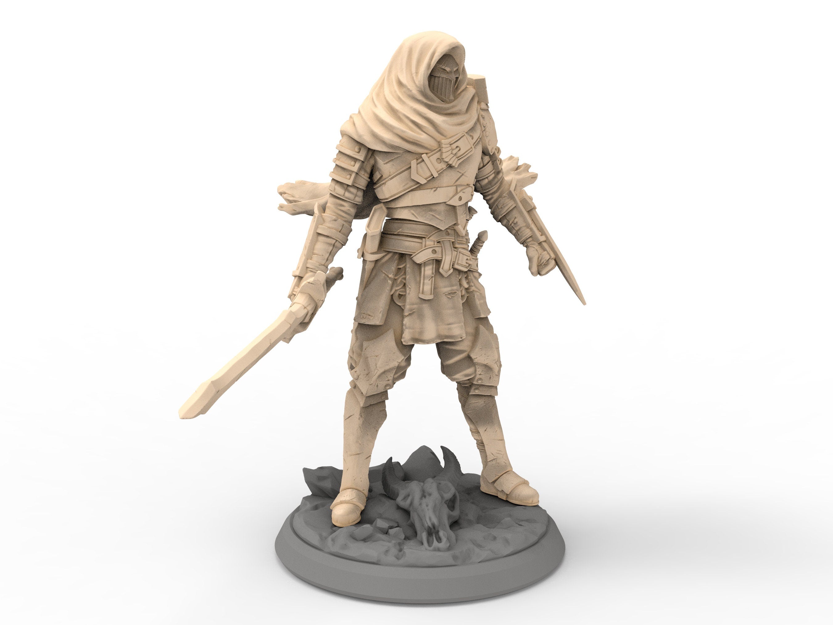 Humans - Gormon, Twilight Sentinel, for Wargames, Pathfinder, Dungeons & Dragons and other TTRPG.