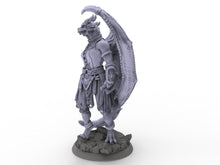 Charger l&#39;image dans la galerie, Creatures - Draconian Fighter, Time Abyss, for Wargames, Pathfinder, Dungeons &amp; Dragons and other TTRPG.
