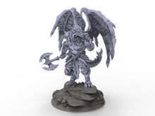 Load image into Gallery viewer, Creatures - Draconian Knight, Time Abyss, for Wargames, Pathfinder, Dungeons &amp; Dragons and other TTRPG.
