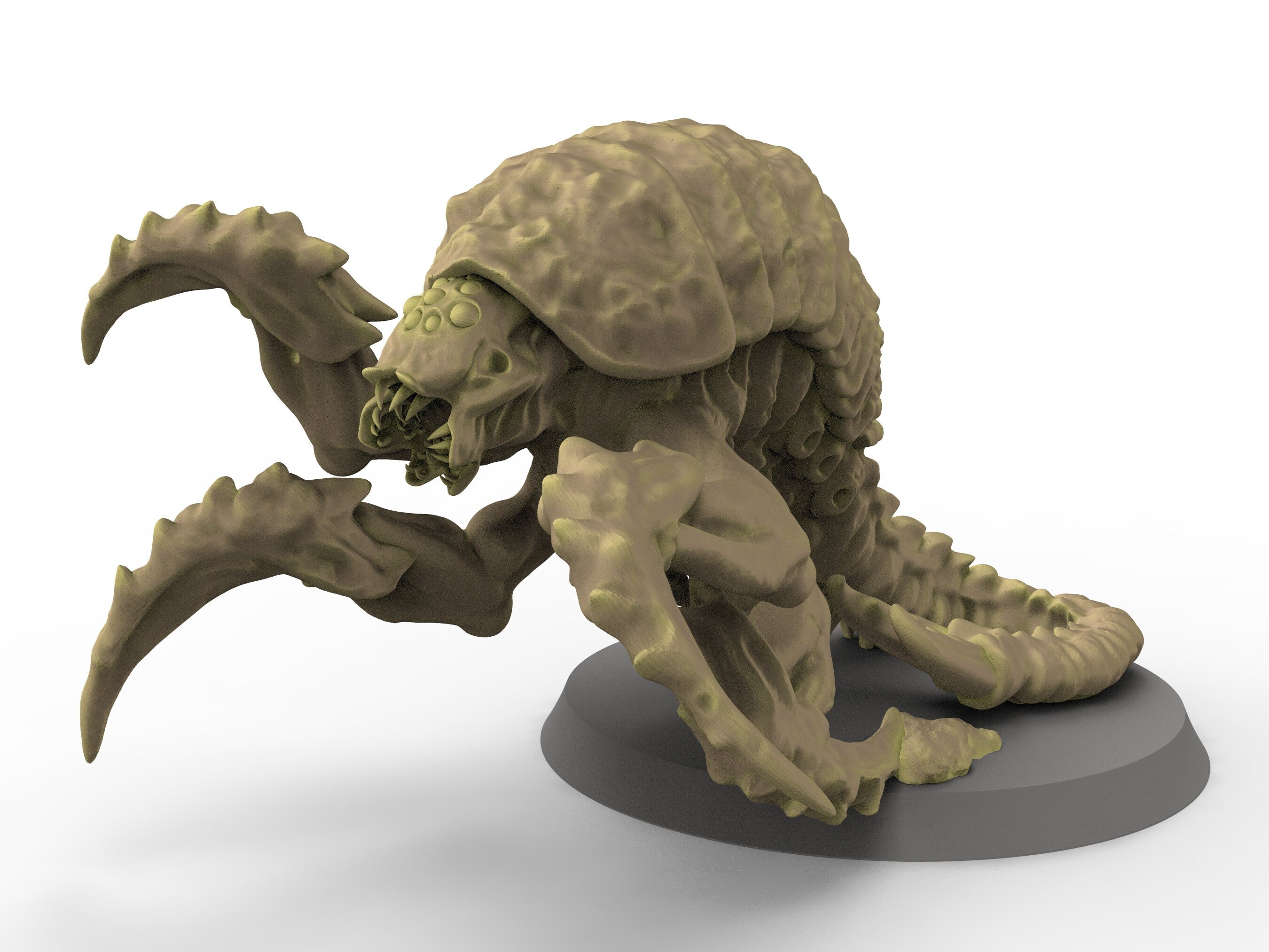 Fukai - Centipede Larvas ,usable for tabletop wargame Pathfinder, Dungeons and Dragons and other TTRPS.