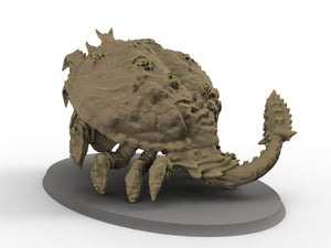 Fukai - Giant Slasher Crab ,usable for tabletop wargame Pathfinder, Dungeons and Dragons and other TTRPS.