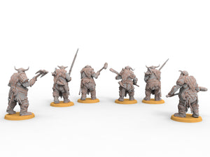 Ogres - Valarjar Chosens, The March of the Ogors, Sons of the Everfeast.