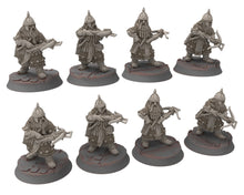 Load image into Gallery viewer, Dwarves - Gur-Adur Banner Bearer, The Dwarfs of The Mountains, for Lotr, Medbury miniatures
