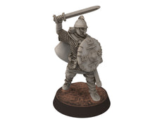 Load image into Gallery viewer, Vendel Era - Eofor, Iconic Hero Epic Warrior 7 century, miniatures 28mm, Infantry for wargame Historical Saga... Medbury miniature
