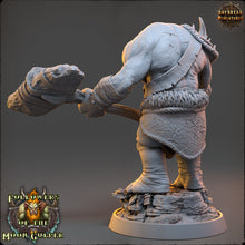 Charger l&#39;image dans la galerie, Ogre - Soldier - Zabadan Moshbreaker, Followers of the Moon Gulper, daybreak miniatures, for Wargames, Pathfinder, Dungeons &amp; Dragons TTRPG
