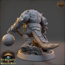 Charger l&#39;image dans la galerie, Crocodile warriors - Oneton Hooper - The Sharptails of Hacksaw River, daybreak miniatures, for Wargames, Pathfinder, Dungeons &amp; Dragons
