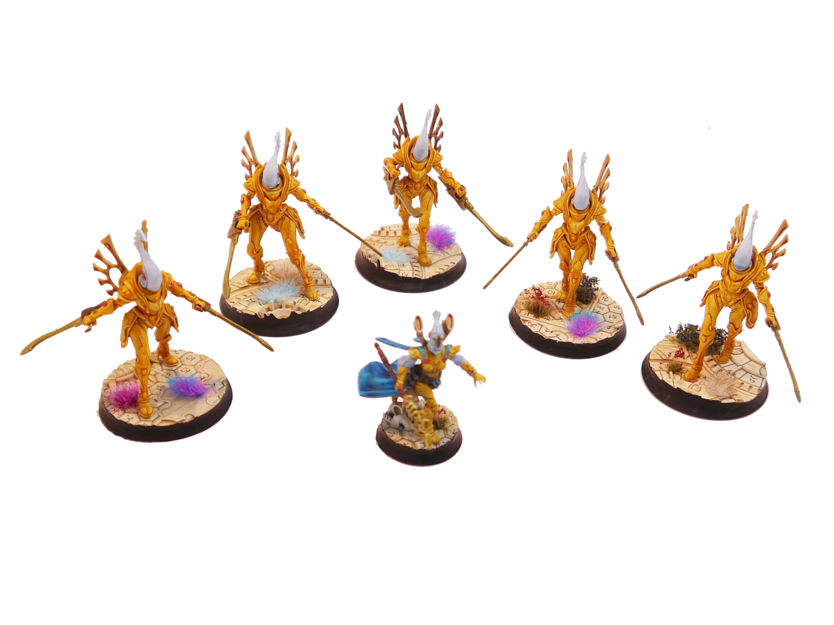 Space Elves - Bones Wraith Swords