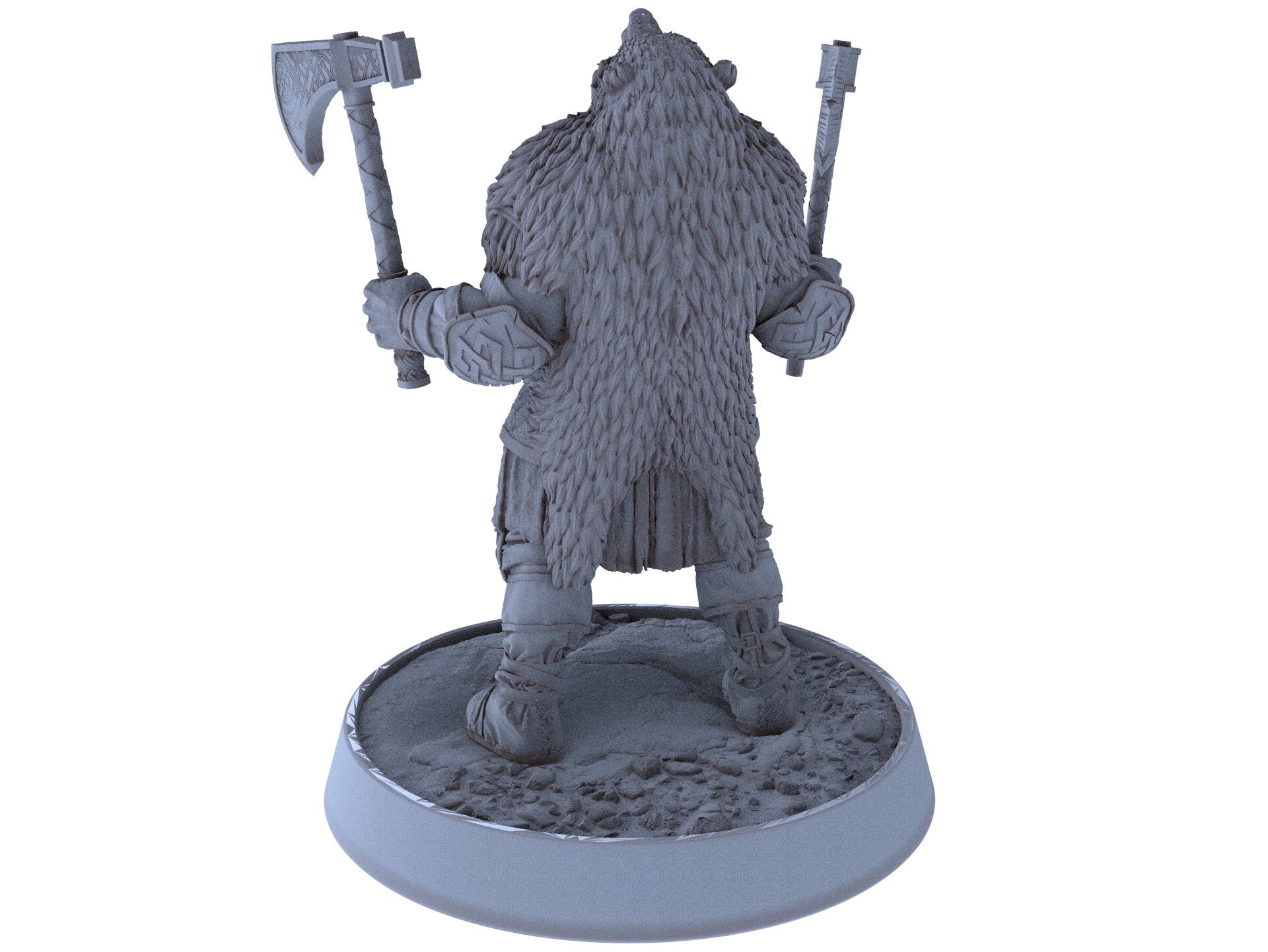 Vikings - Thorfinn Black - Northmen of the Howling Glacier, daybreak miniatures, for Wargames, Pathfinder, Dungeons & Dragons